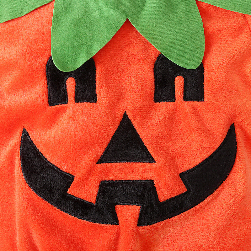 Kid Unisex Color-blocking Expression Halloween Tops