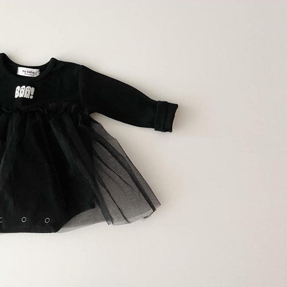 Baby Unisex Solid Color Cartoon Halloween Rompers