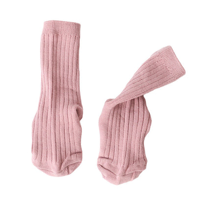 Unisex Solid Color Accessories Socks
