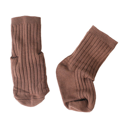 Unisex Solid Color Accessories Socks
