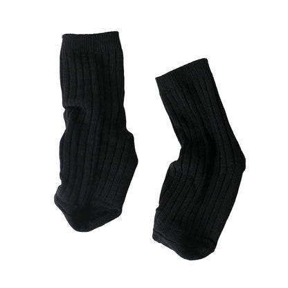 Unisex Solid Color Accessories Socks