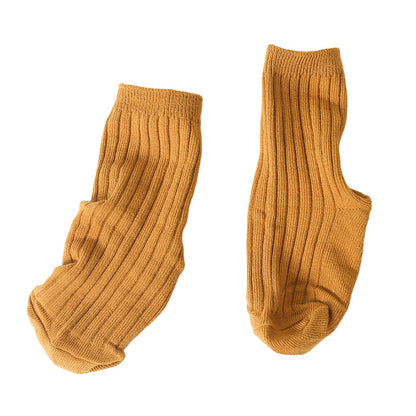 Unisex Solid Color Accessories Socks