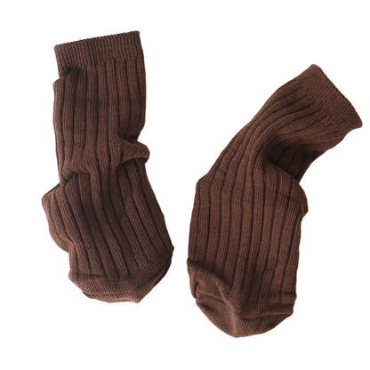 Unisex Solid Color Accessories Socks