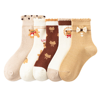 Unisex Flower Plant Print Accessories Socks