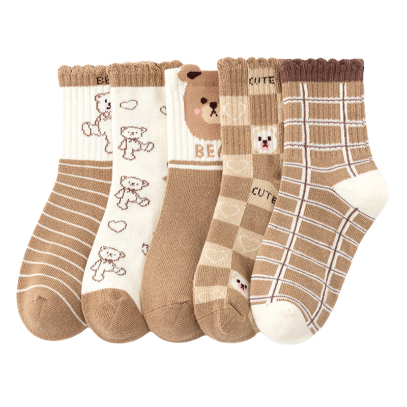 Unisex Flower Plant Print Accessories Socks