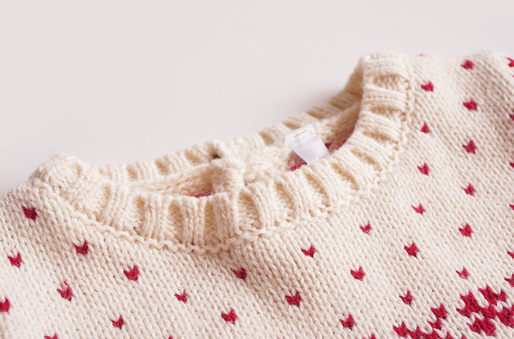 Baby Girls Striped Knitwear Dresses