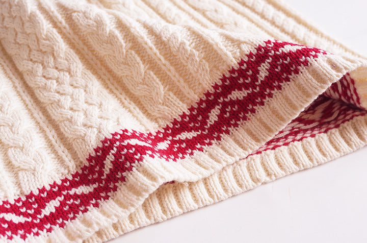 Baby Girls Striped Knitwear Dresses