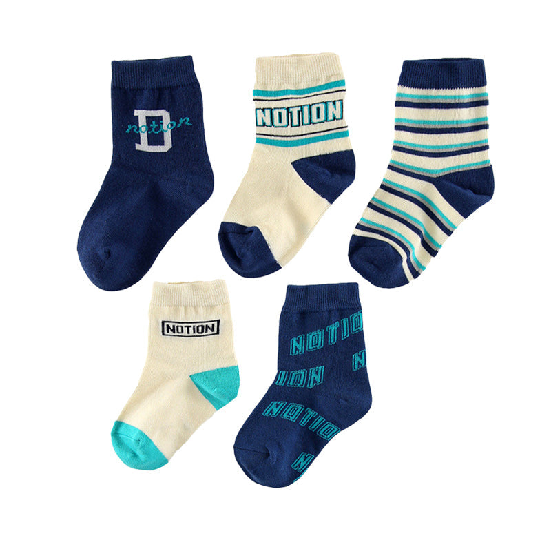 Unisex Striped Letters Flower Cartoon Accessories Socks