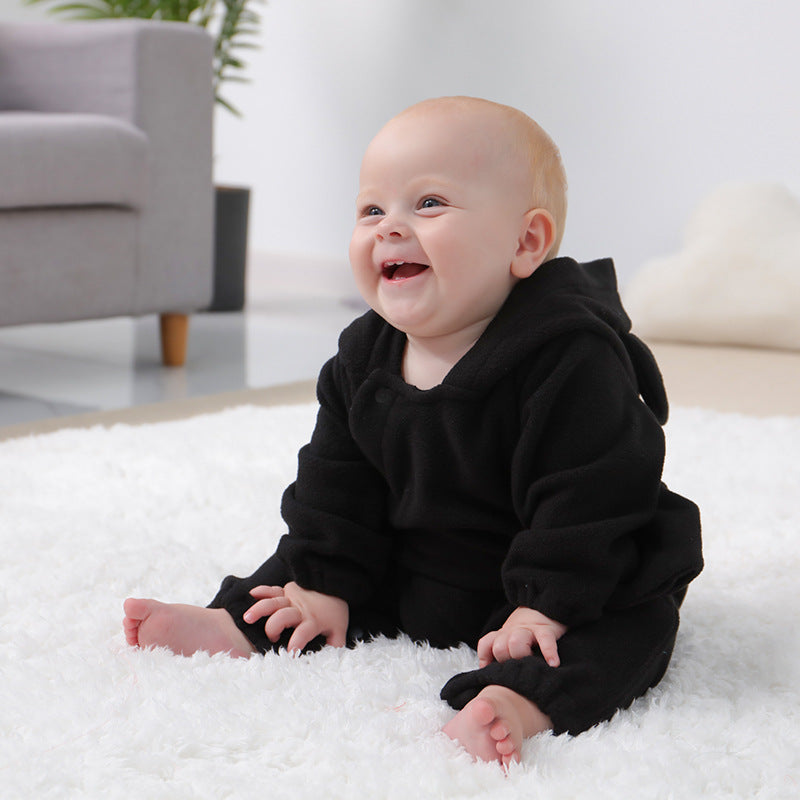 Baby Unisex Solid Color Animals Halloween Jumpsuits