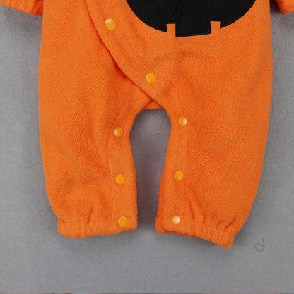 Baby Unisex Cartoon Embroidered Halloween Jumpsuits