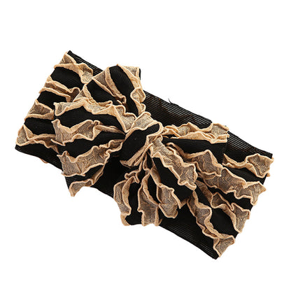 Girls Striped Bow Accessories Headwear Wholesale