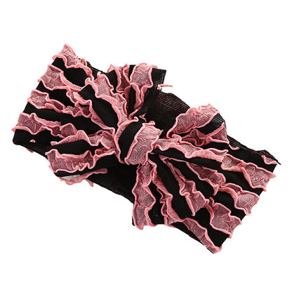 Girls Striped Bow Accessories Headwear Wholesale