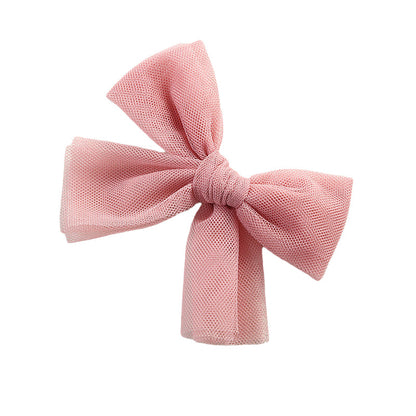Girls Solid Color Bow Accessories Headwear Wholesale