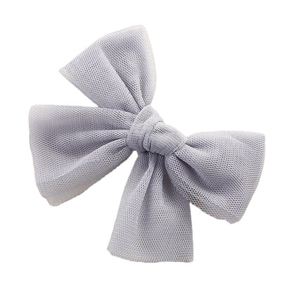 Girls Solid Color Bow Accessories Headwear Wholesale