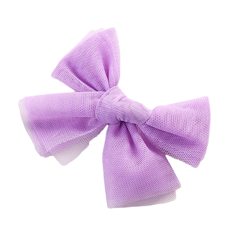Girls Solid Color Bow Accessories Headwear Wholesale