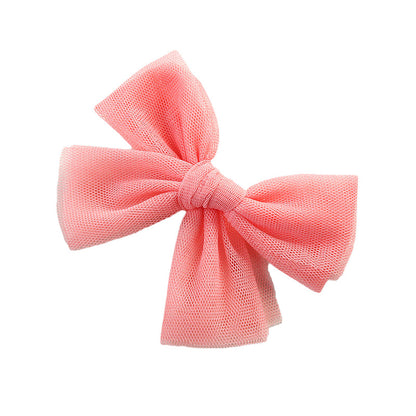 Girls Solid Color Bow Accessories Headwear Wholesale