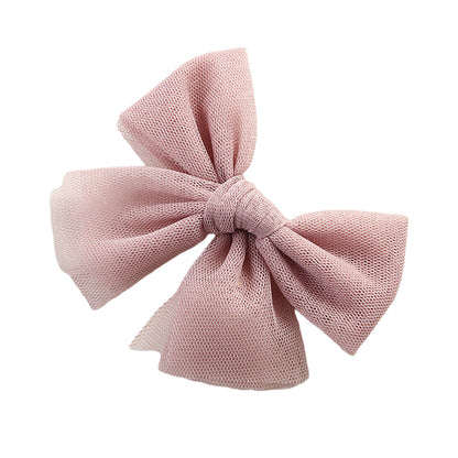 Girls Solid Color Bow Accessories Headwear Wholesale