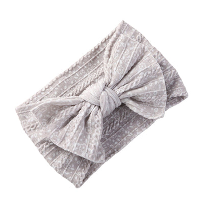 Girls Flower Polka dots Bow Print Accessories Headwear