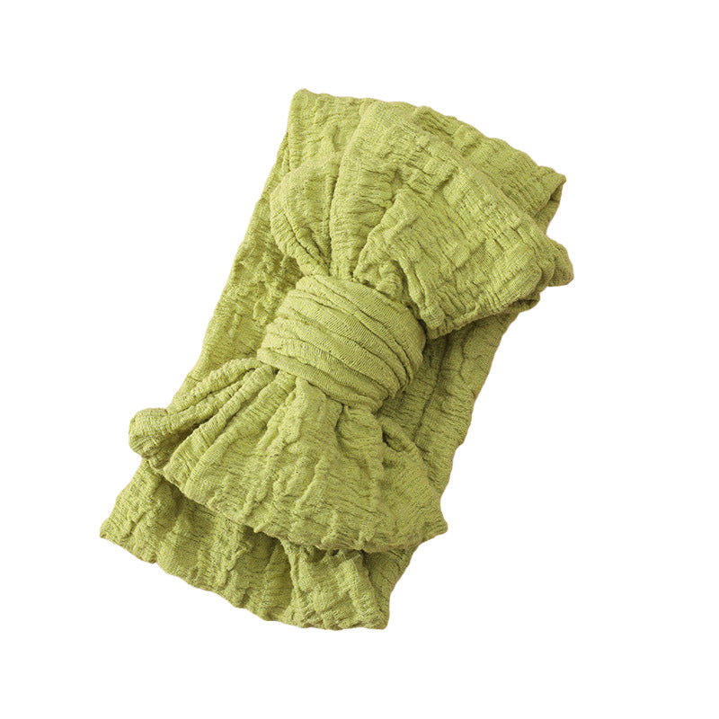Girls Solid Color Bow Accessories Headwear Wholesale 221216329
