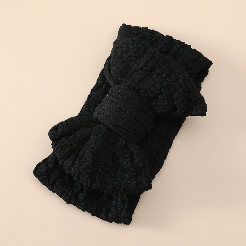 Girls Solid Color Bow Accessories Headwear Wholesale 221216329