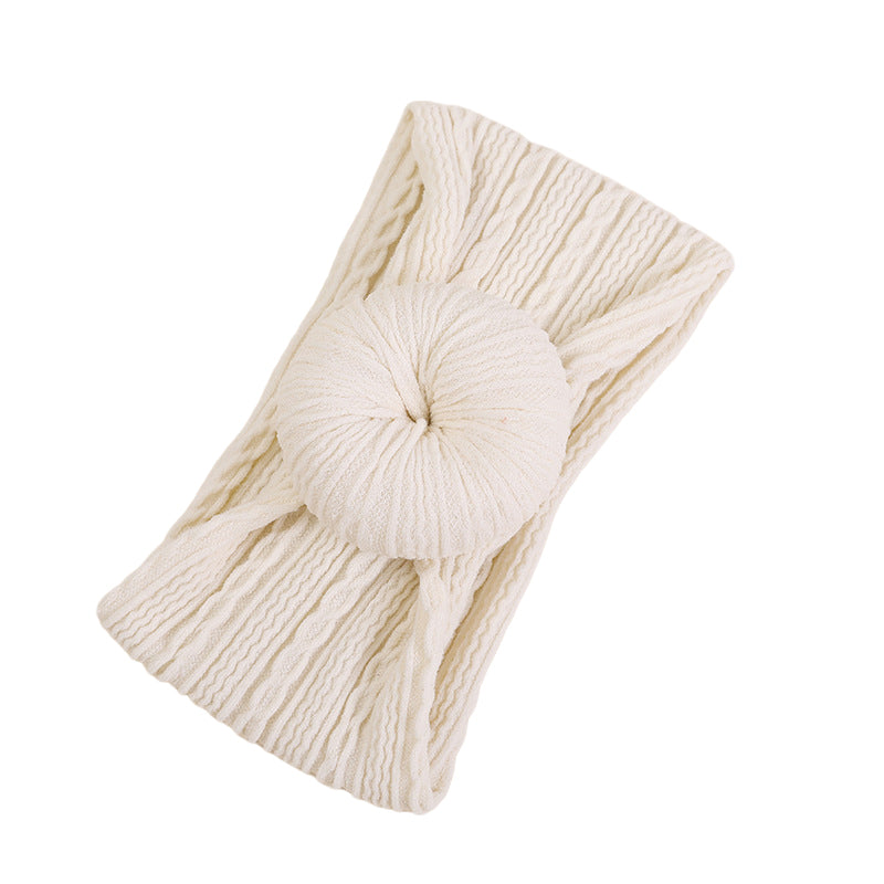 Girls Solid Color Accessories Headwear