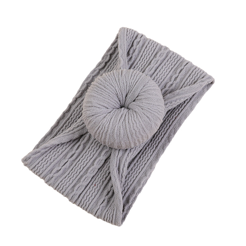 Girls Solid Color Accessories Headwear