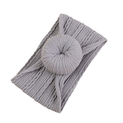 Girls Solid Color Accessories Headwear
