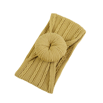 Girls Solid Color Accessories Headwear