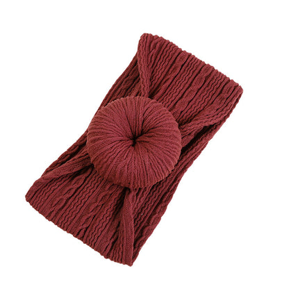 Girls Solid Color Accessories Headwear