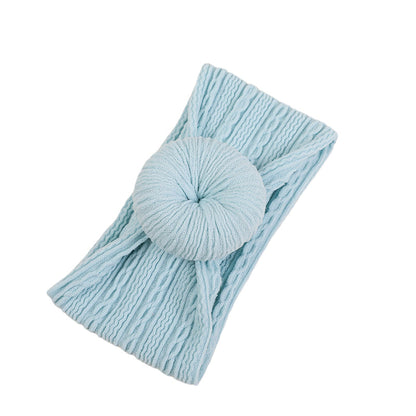 Girls Solid Color Accessories Headwear