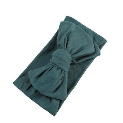 Girls Solid Color Bow Accessories Headwear Wholesale 221216413