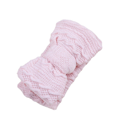 Girls Solid Color Bow Accessories Headwear