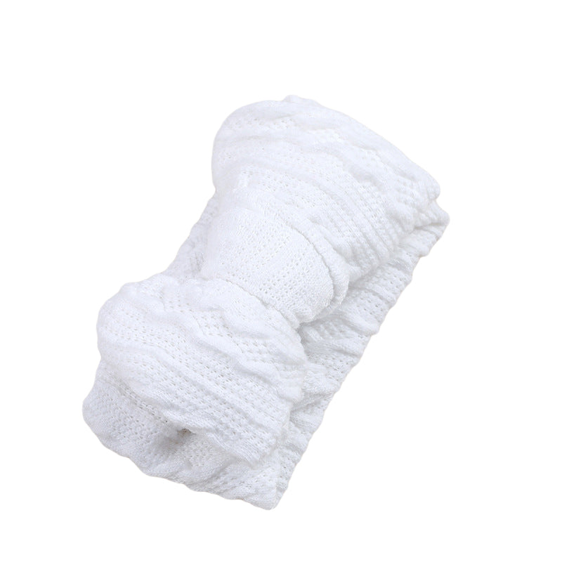 Girls Solid Color Bow Accessories Headwear