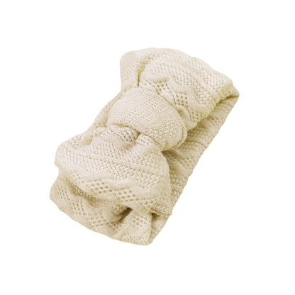 Girls Solid Color Bow Accessories Headwear