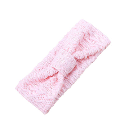Girls Solid Color Bow Accessories Headwear