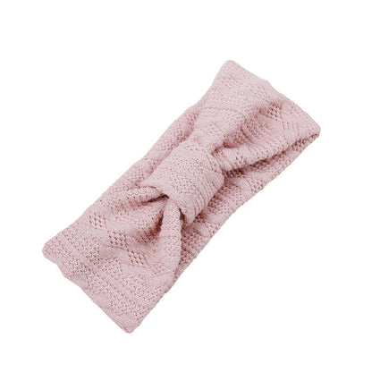 Girls Solid Color Bow Accessories Headwear