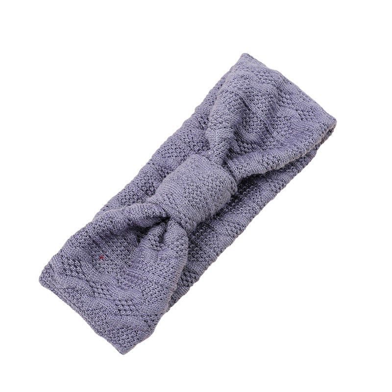 Girls Solid Color Bow Accessories Headwear