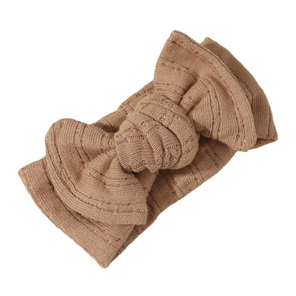 Girls Solid Color Bow Accessories Headwear Wholesale 221216548