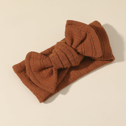Girls Solid Color Bow Accessories Headwear Wholesale 221216548
