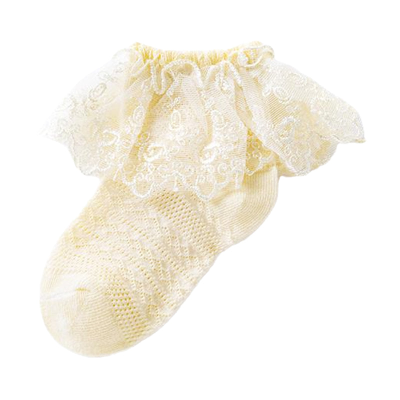 Baby Kid Girls Solid Color Lace Accessories Socks Wholesale 222710398