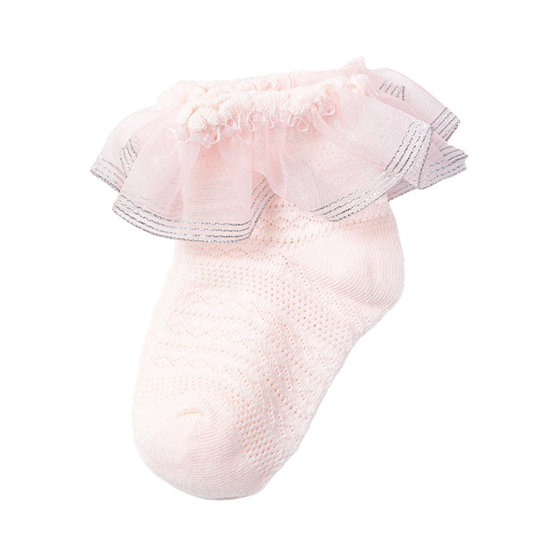 Baby Kid Girls Solid Color Lace Accessories Socks Wholesale 222710398