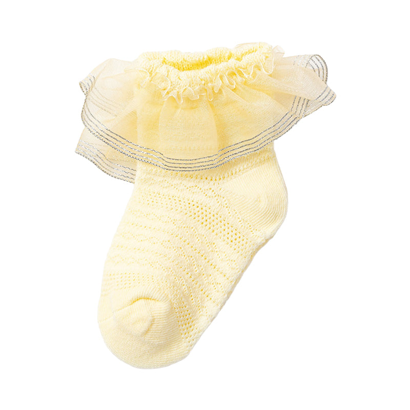 Baby Kid Girls Solid Color Lace Accessories Socks Wholesale 222710398