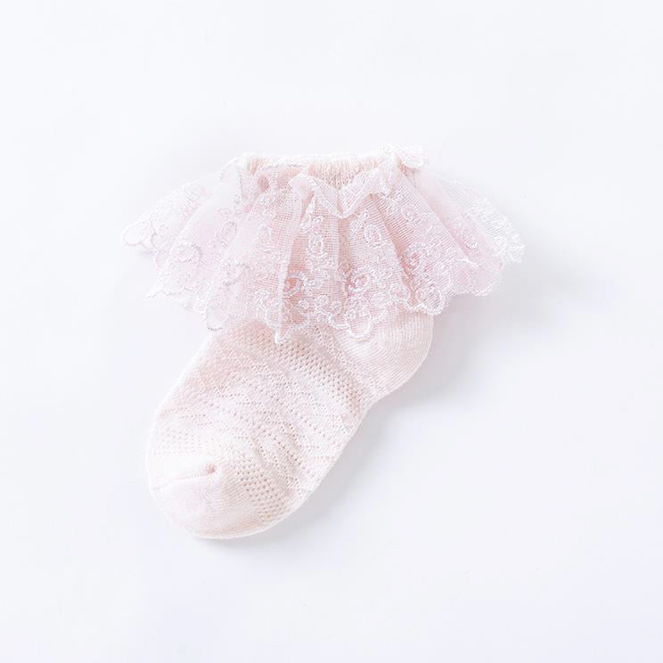 Baby Kid Girls Solid Color Lace Accessories Socks Wholesale 222710398