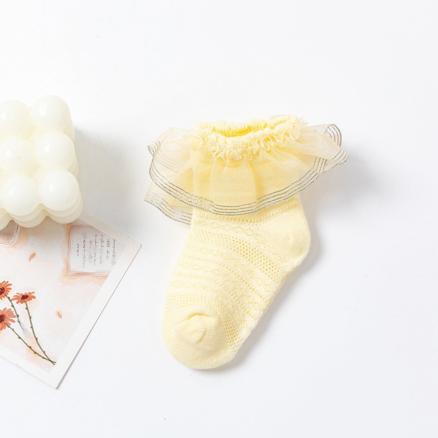 Baby Kid Girls Solid Color Lace Accessories Socks Wholesale 222710398
