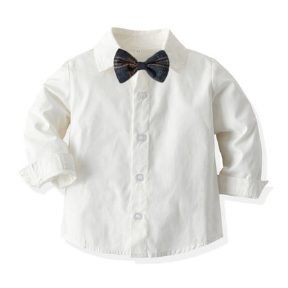 Wholesale Children's Cotton Plaid Vest Set