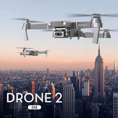E68 Folding Quadcopter Drone