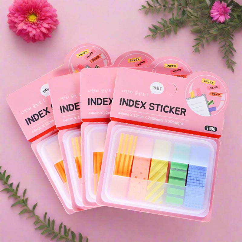 Extraction Bookmark Paper Sticky Notes