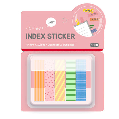 Extraction Bookmark Paper Sticky Notes