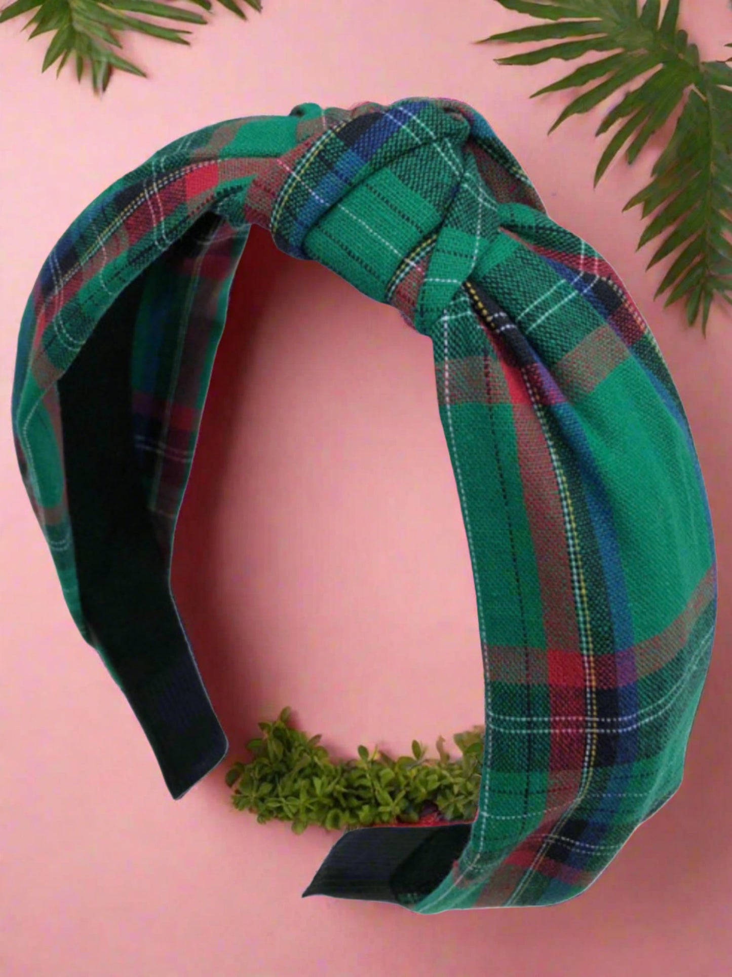 Girls Plaid Headband