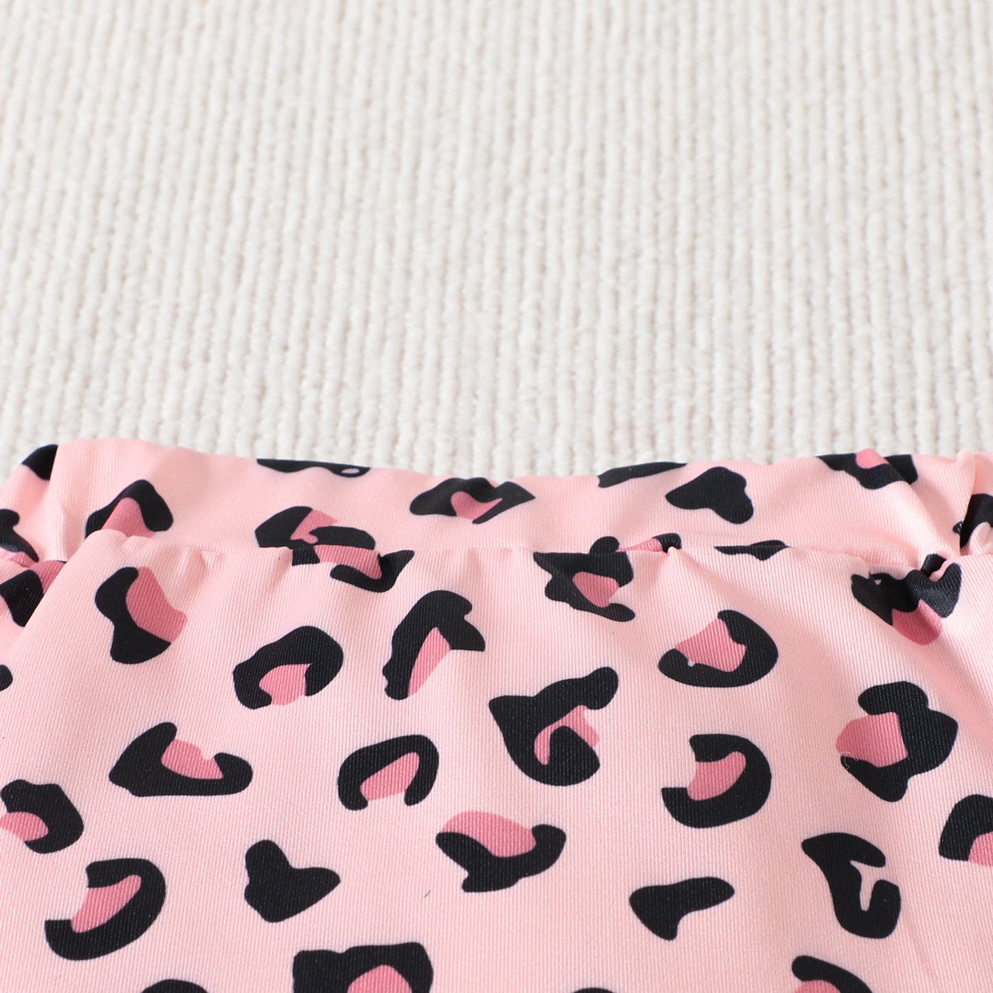 3 Pieces Set Baby Girls T-Shirts Polka dots Shorts And Bow Headwear